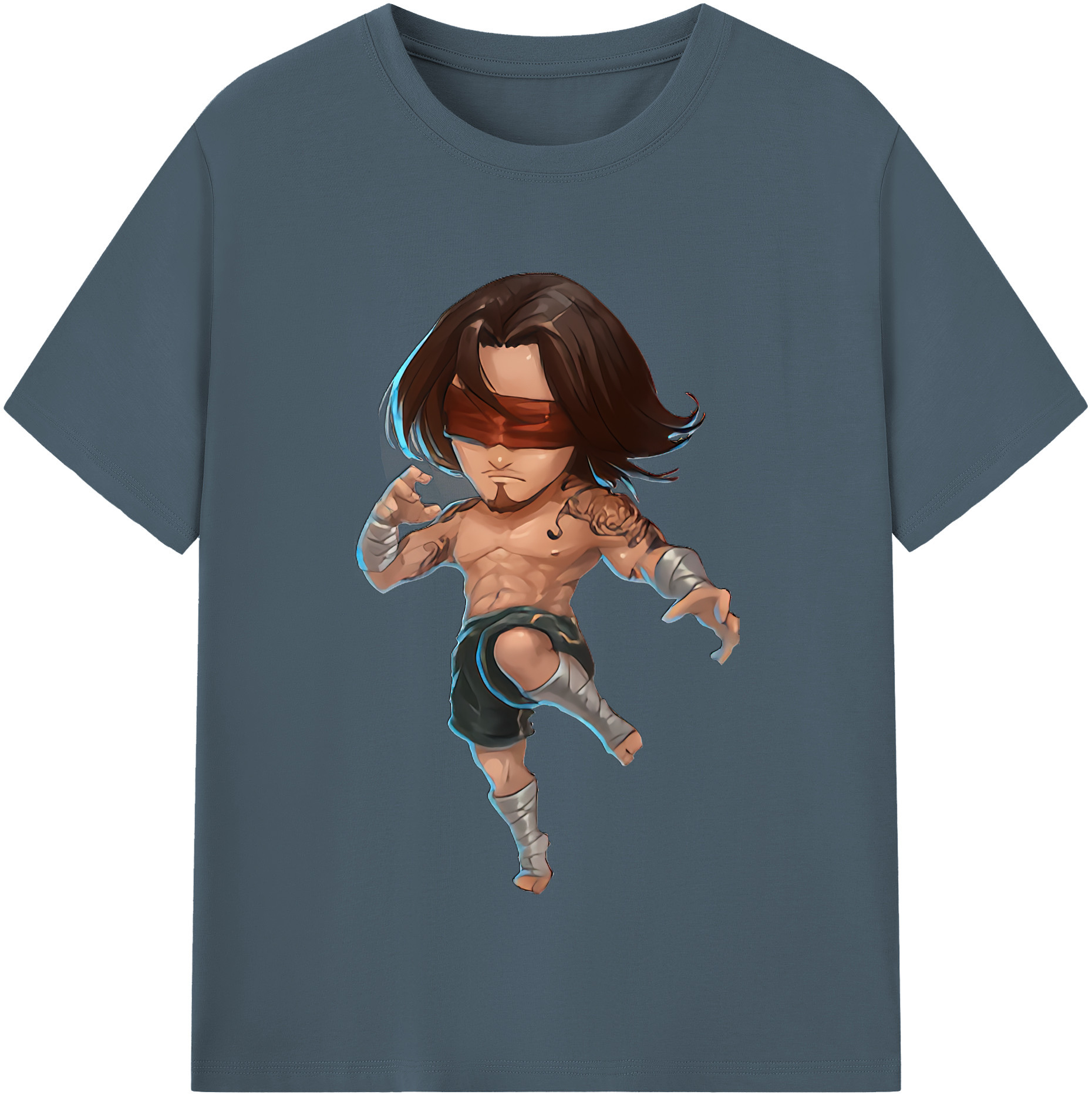 リーグ・オブ・レジェンド League of Legends LOL 綿100％半袖Tシャツ（フロントプリント）
